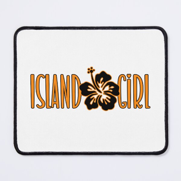 Item preview, Island girl with hibiscus flower designed and sold by J Uila.
