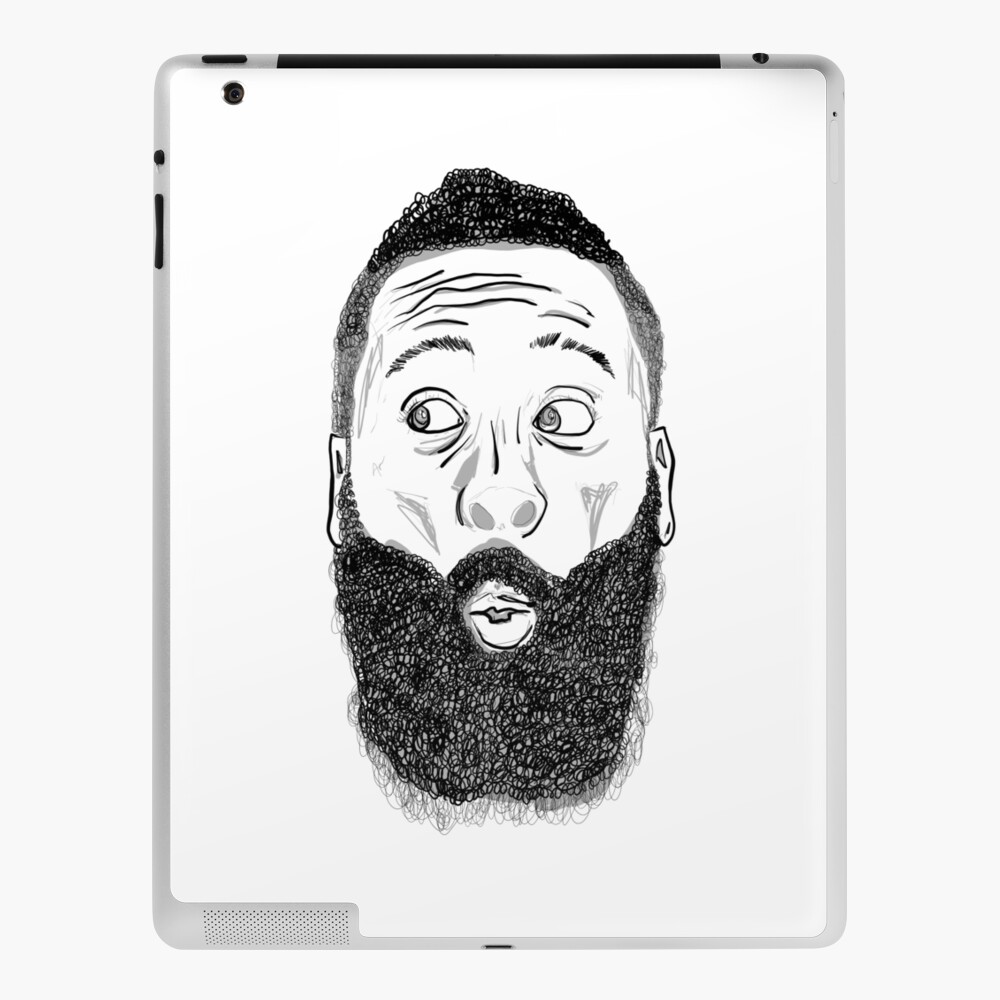 James Harden Black Rockets Jersey iPad Case & Skin for Sale by