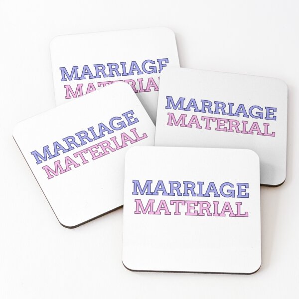 Item preview, Marriage Material  designed and sold by MoonMonkeyNbear.