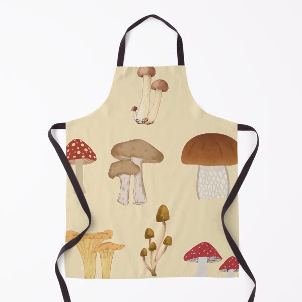 Item preview, Illustration of different types of mushrooms. designed and sold by A-Szczesniak.