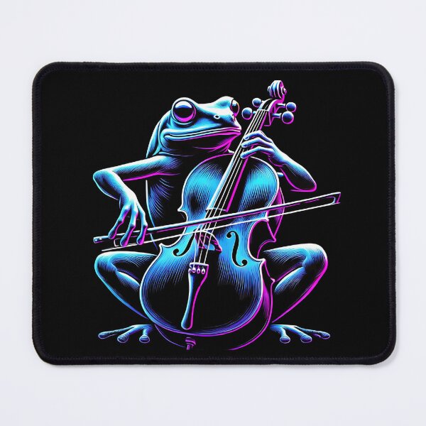 Artikelvorschau, Niedliche blaue Froschsymphonie entworfen und verkauft von ATOTI.