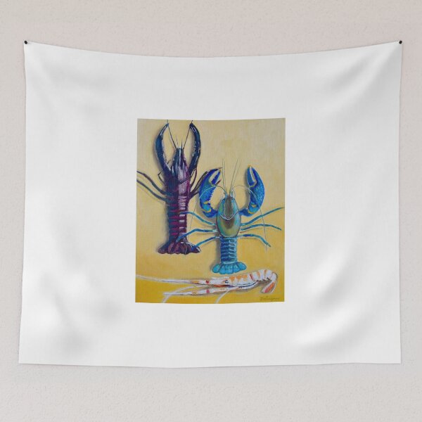 Item preview, Freshwater Crayfish and Scampi designed and sold by Dai Wynn Fine Art.