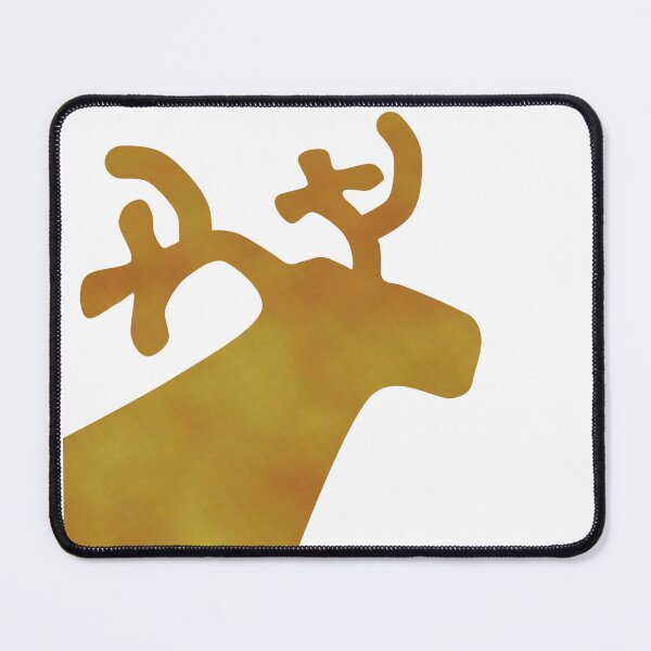 Item preview, Golden Reindeer on white designed and sold by CreaTwinkles.