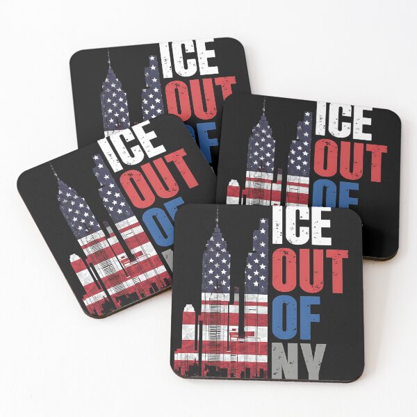 Item preview, ICE OUT OF NY ABOLISH ICE designed and sold by FestivityFinds.