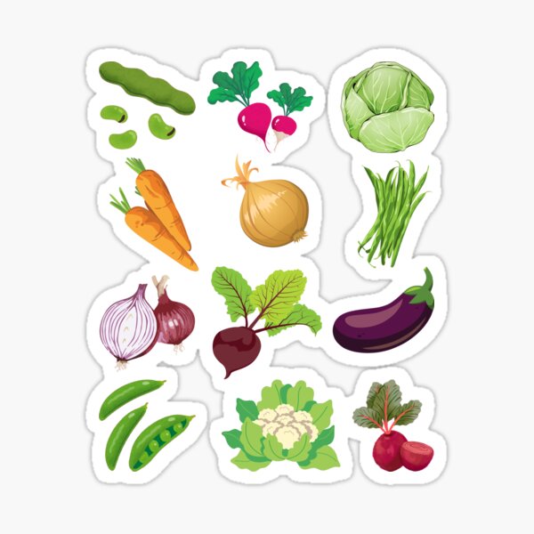 Item preview, Colorful vegetable garden designed and sold by A-Szczesniak.