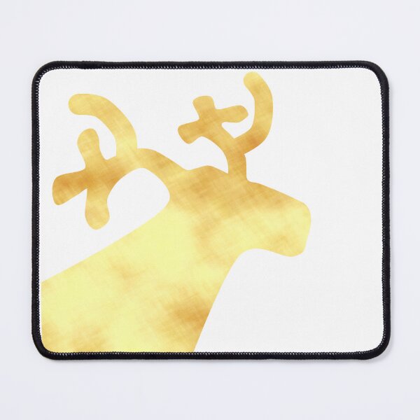 Item preview, Golden Reindeer on white designed and sold by CreaTwinkles.