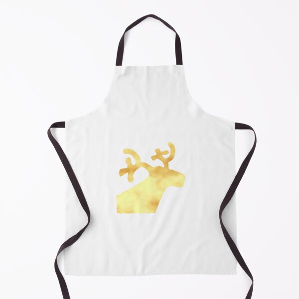 Item preview, Golden Reindeer on white designed and sold by CreaTwinkles.