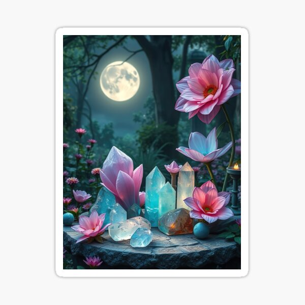 Item preview, Moon crystals designed and sold by Garden of Dreams.