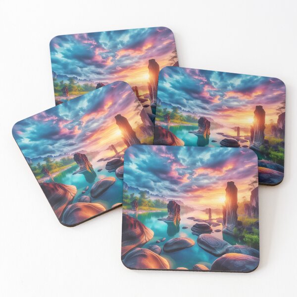 Item preview, Beautiful evening sky rock background image designed and sold by KwangCB.