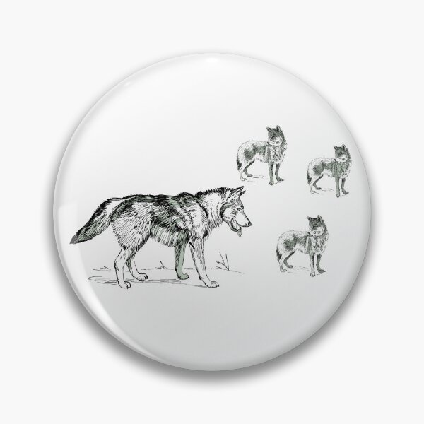 Item preview, Wolf Pack – Monochrome Wilderness Art designed and sold by KA-Design-Art.