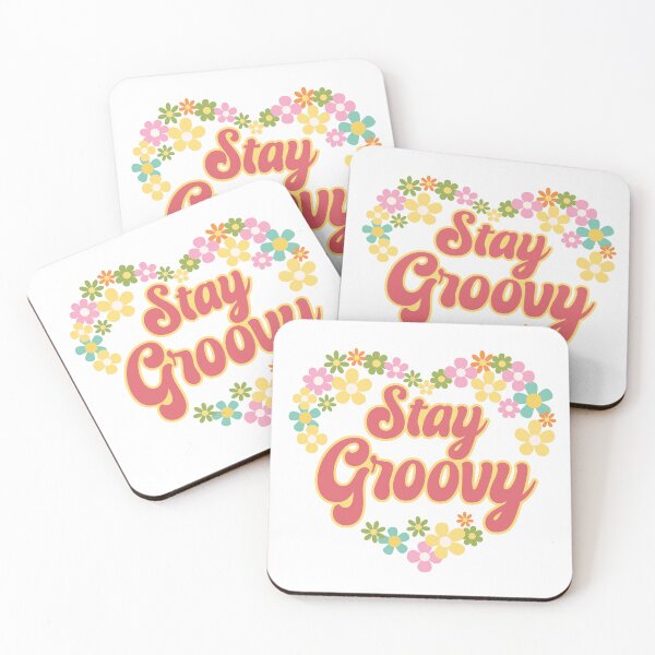 Item preview, Stay Groovy - hippie design designed and sold by ArthousePromos.