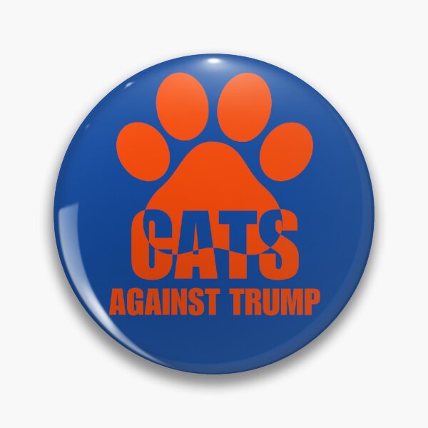 Aperçu de l'œuvre CHATS CONTRE TRUMP DRÔLE PAS MON PRÉSIDENT FÉLIN ANTI TRUMP créée et vendue par NiibDesigns.