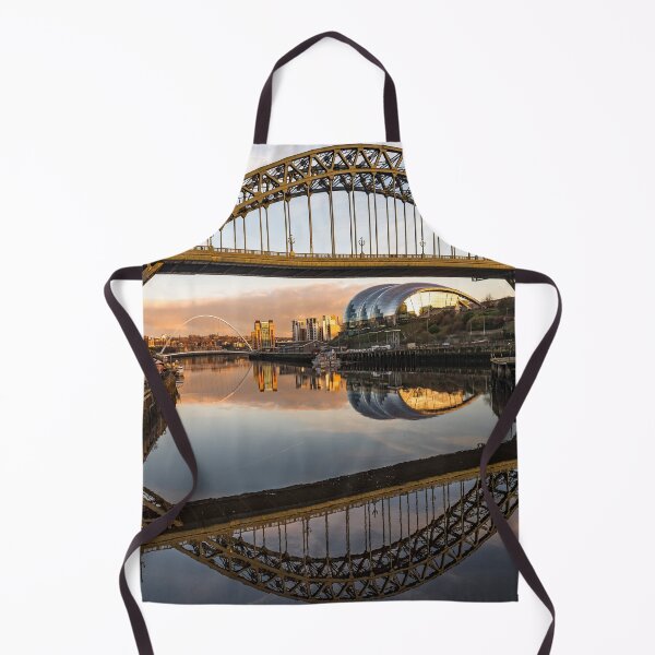 Item preview, Iconic Bridges Reflecting on the River Tyne at Sunset designed and sold by David Patterson.