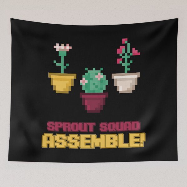 Item preview, Sprout Squad Assemble! designed and sold by Milena R..