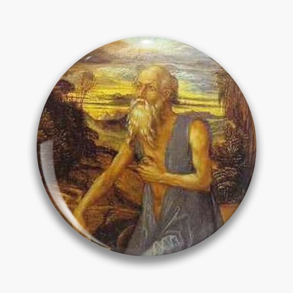 Item preview, Saint Jerome in the Wilderness designed and sold by tomorrowsart.