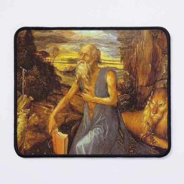 Item preview, Saint Jerome in the Wilderness designed and sold by tomorrowsart.