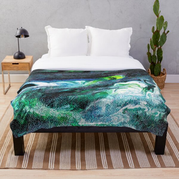 Item preview, Pintura acrílica abstracta agrietada. designed and sold by fishwithout.