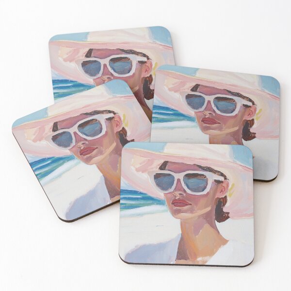 Item preview, Summer Fashion Sunglasses Beach Elegant Pastel designed and sold by ArtHouseNiklas.