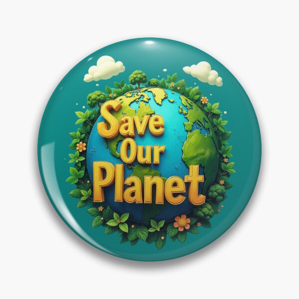 Item preview, Save Our Planet designed and sold by Nunaprettyshop.
