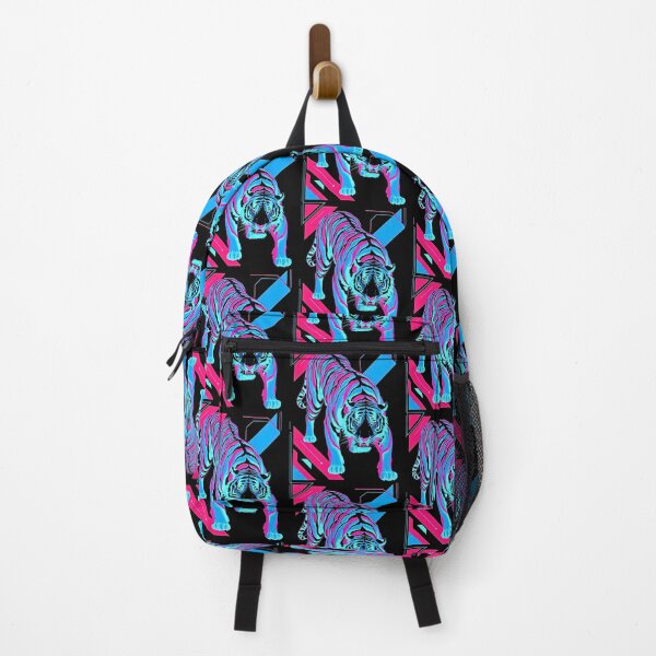Item preview, Cyberpunk Tiger Camo Vibrant Electric Theme designed and sold by CamouflageLab.