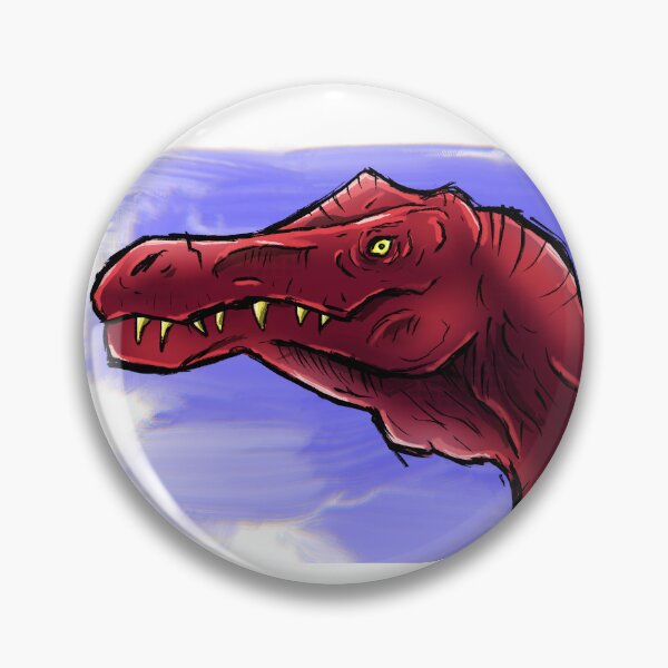 Item preview, cartoon illustration of a Spinosaurus designed and sold by MarcoVC-Arts.