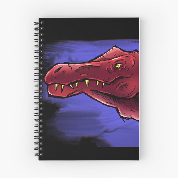 Item preview, cartoon illustration of a Spinosaurus designed and sold by MarcoVC-Arts.