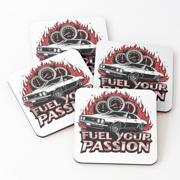 Item preview, Fuel Your Passion – Classic Muscle Car Enthusiast Racing Design designed and sold by DreamyDesigns17.