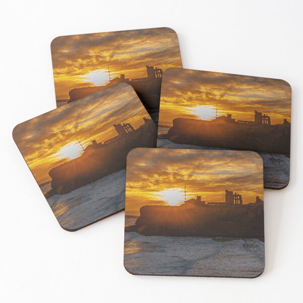 Item preview, Sunrise Over Tynemouth Priory and Castle designed and sold by David Patterson.