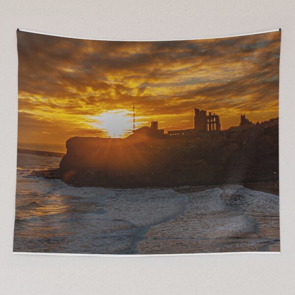 Item preview, Sunrise Over Tynemouth Priory and Castle designed and sold by David Patterson.
