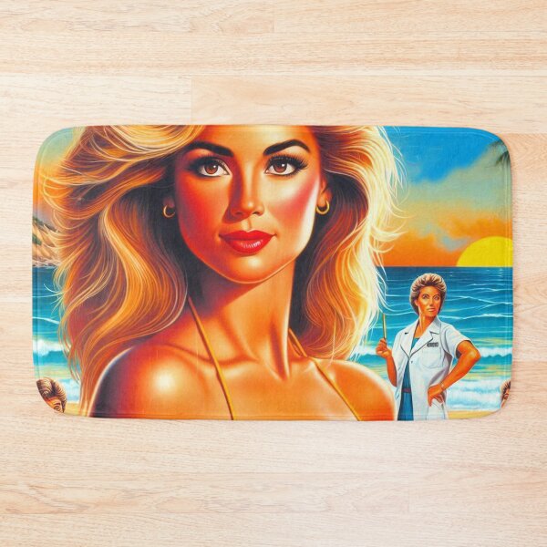 Item preview, Hot Blonde Beach Girl designed and sold by PulpVintage.