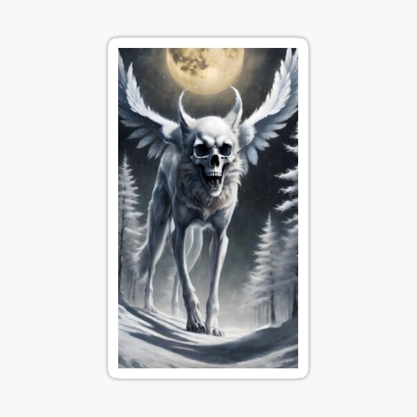 Item preview, Snow Moon Hunt designed and sold by Rodyz.Art.