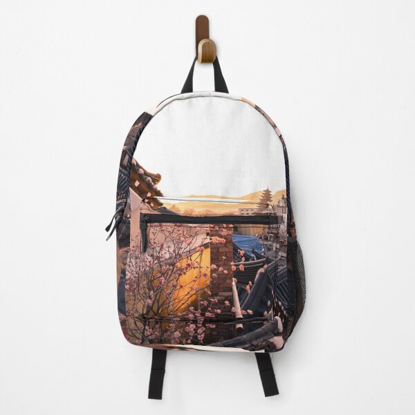 Item preview, Bukchon Hanok Village Rooftops Sunset - Seoul, Korea designed and sold by TRVLR Designs.