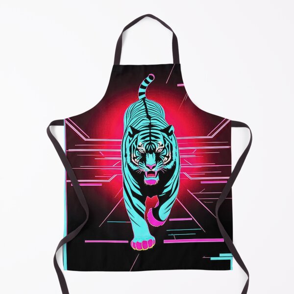 Item preview, Cyberpunk Tiger Camo Digital Futuristic Pattern designed and sold by CamouflageLab.