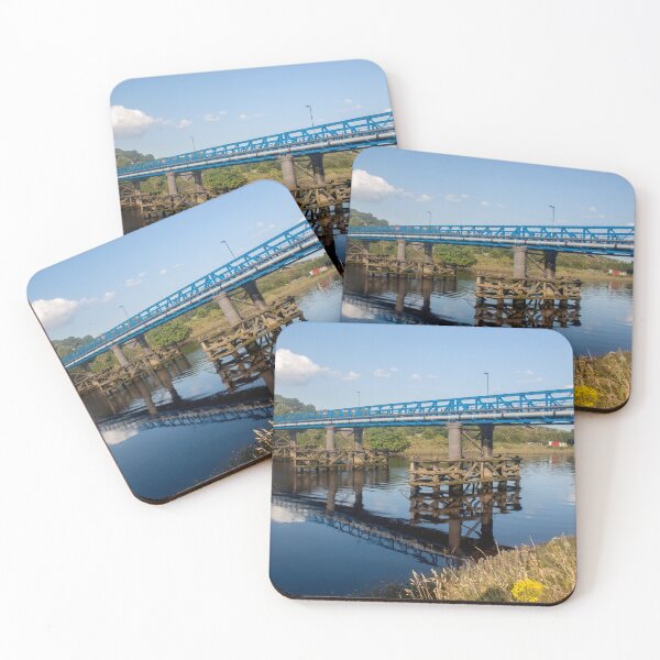 Item preview, Blue Bridge Over Calm River Tyne at Newburn designed and sold by David Patterson.