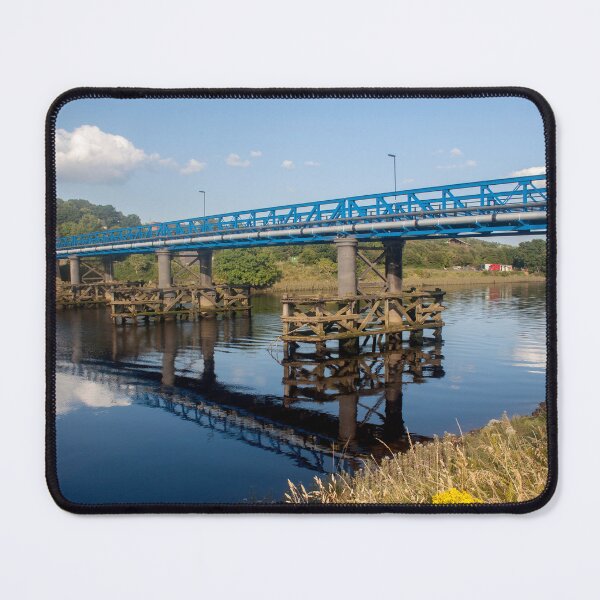 Item preview, Blue Bridge Over Calm River Tyne at Newburn designed and sold by David Patterson.