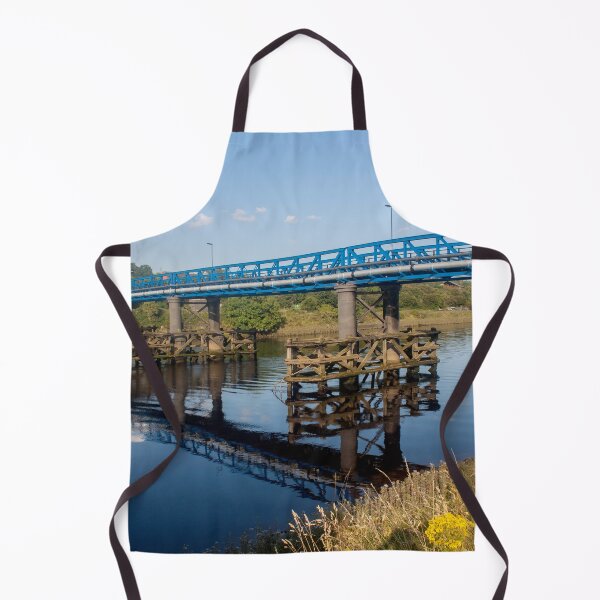 Item preview, Blue Bridge Over Calm River Tyne at Newburn designed and sold by David Patterson.