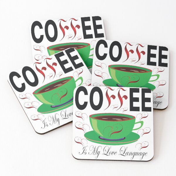 Item preview, Coffee Is My Love Language designed and sold by SAIDDIA.