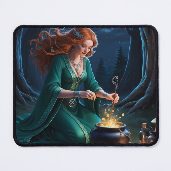 Item preview, celtic witch make magic potion designed and sold by Silvia Galliani.