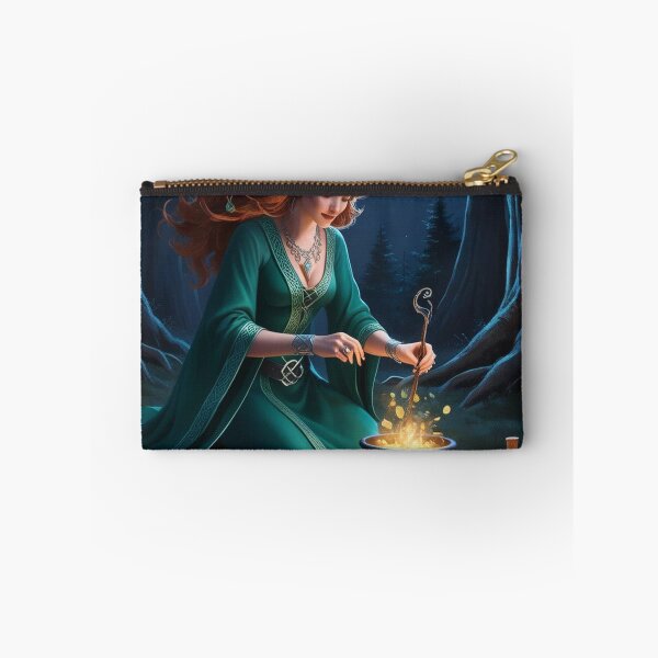 Item preview, celtic witch make magic potion designed and sold by Silvia Galliani.