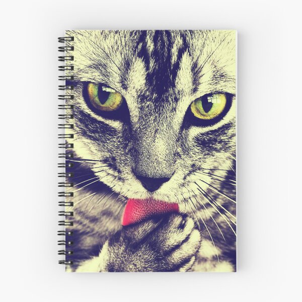 Item preview, the cat licks its breath designed and sold by IsidorArt.