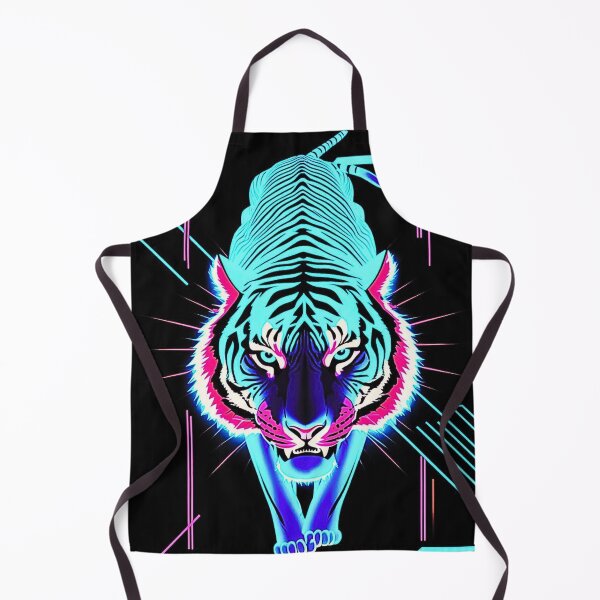 Item preview, Cyberpunk Tiger Camo Bold Neon Style designed and sold by CamouflageLab.