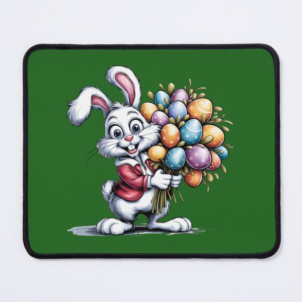Item preview, Easter bunny with Easter egg bouquet designed and sold by 123ks.
