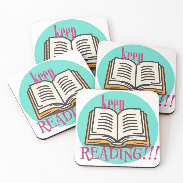Item preview, Keep Reading - Inspirational Book Lover Design designed and sold by PhotoRK.