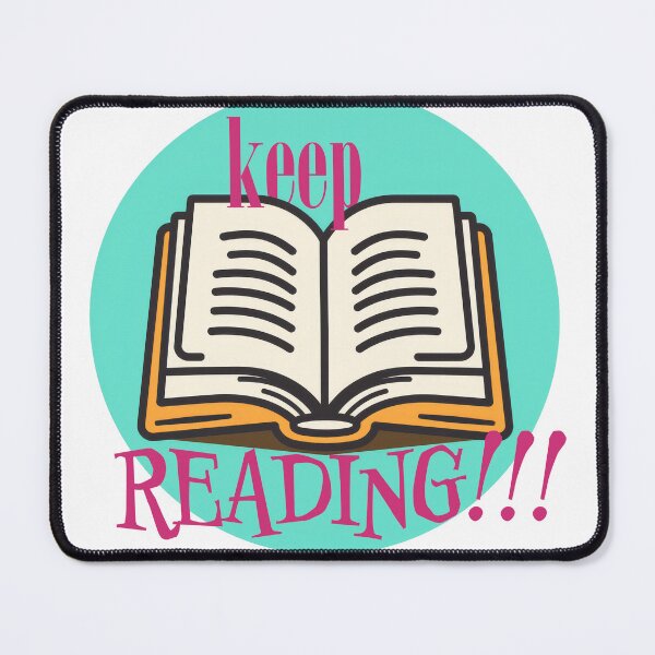 Item preview, Keep Reading - Inspirational Book Lover Design designed and sold by PhotoRK.