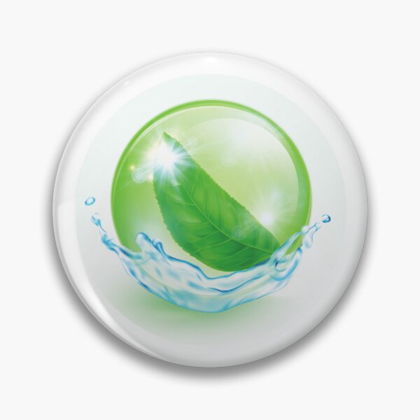 Item preview, Frutiger Aero Minty Green Orb designed and sold by Cybereclectic.