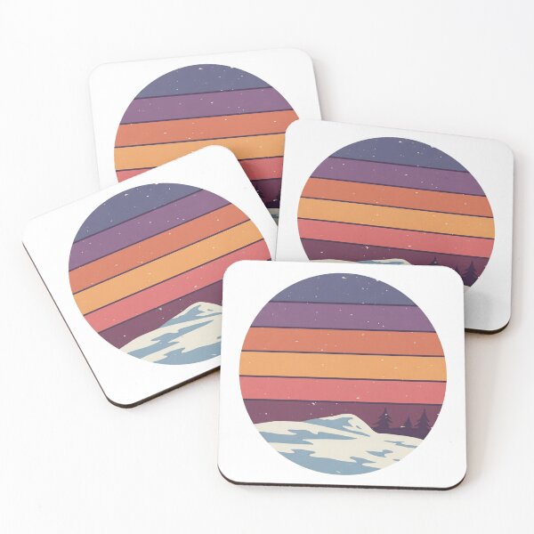 Item preview, Snowy Sunset designed and sold by Tw1nsAIArt.