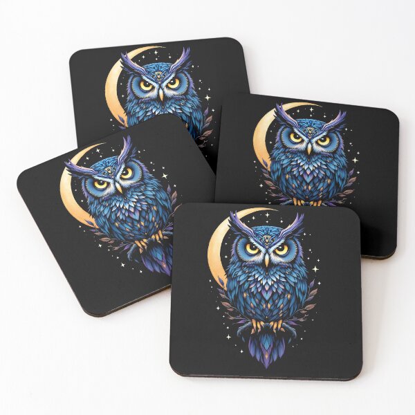Artikelvorschau, Krafttier Eule – Weisheit, Intuition und Wissen entworfen und verkauft von Jollys-ArtShop.