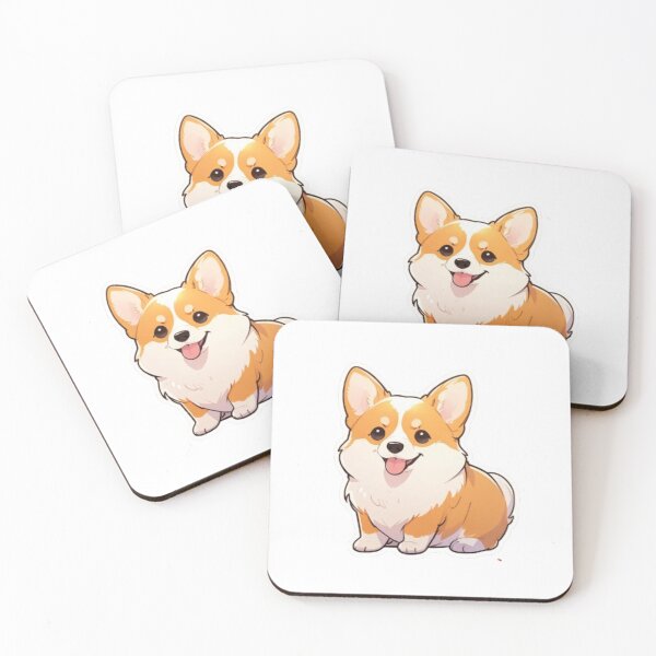 Item preview, Adorable Corgi Sticker  designed and sold by Wildtastic .