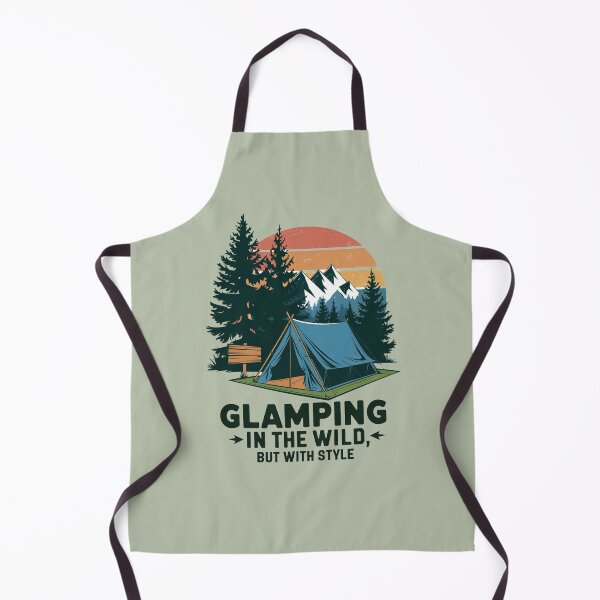 Item preview, Glamping is My Style designed and sold by WikaKowalczyk.