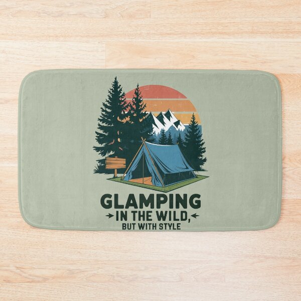 Item preview, Glamping is My Style designed and sold by WikaKowalczyk.